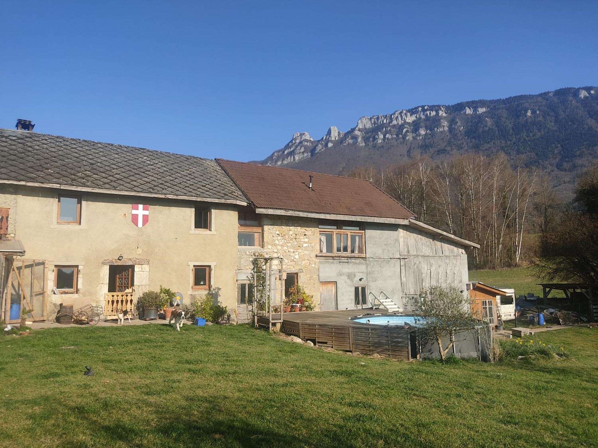 La Chambre Nature Chez Les Garcons Saint-Paul-sur-Yenne Exterior foto
